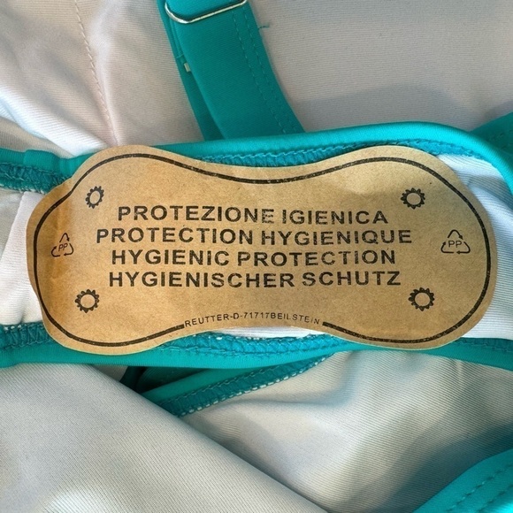 🌈 6/$60, NWOT, Bikini Set, No Brand, Turquoise, XL - Picture 6 of 6